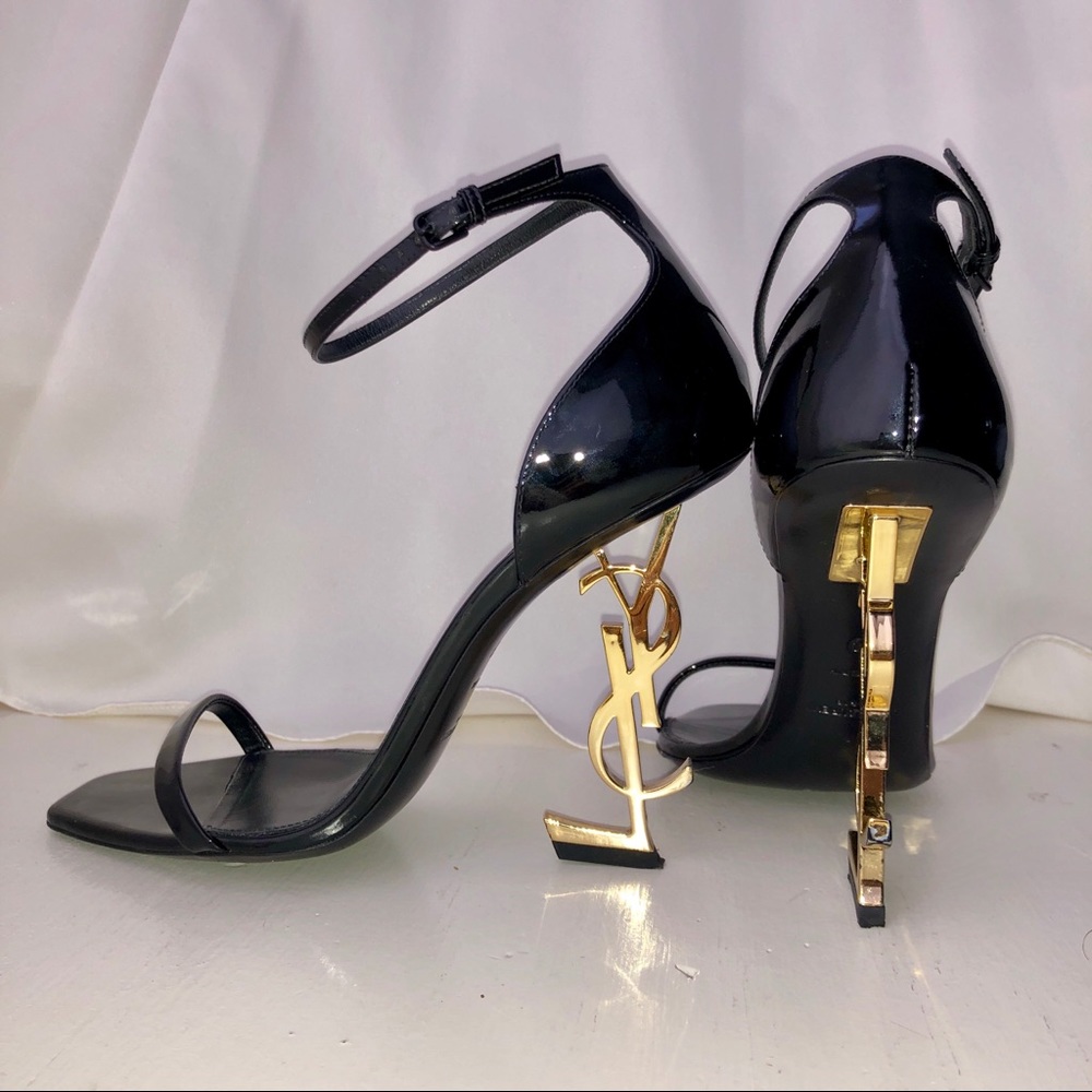 Opium Golden YSL Heel Sandals